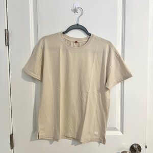 Wilson Beige Short Sleeve Tee